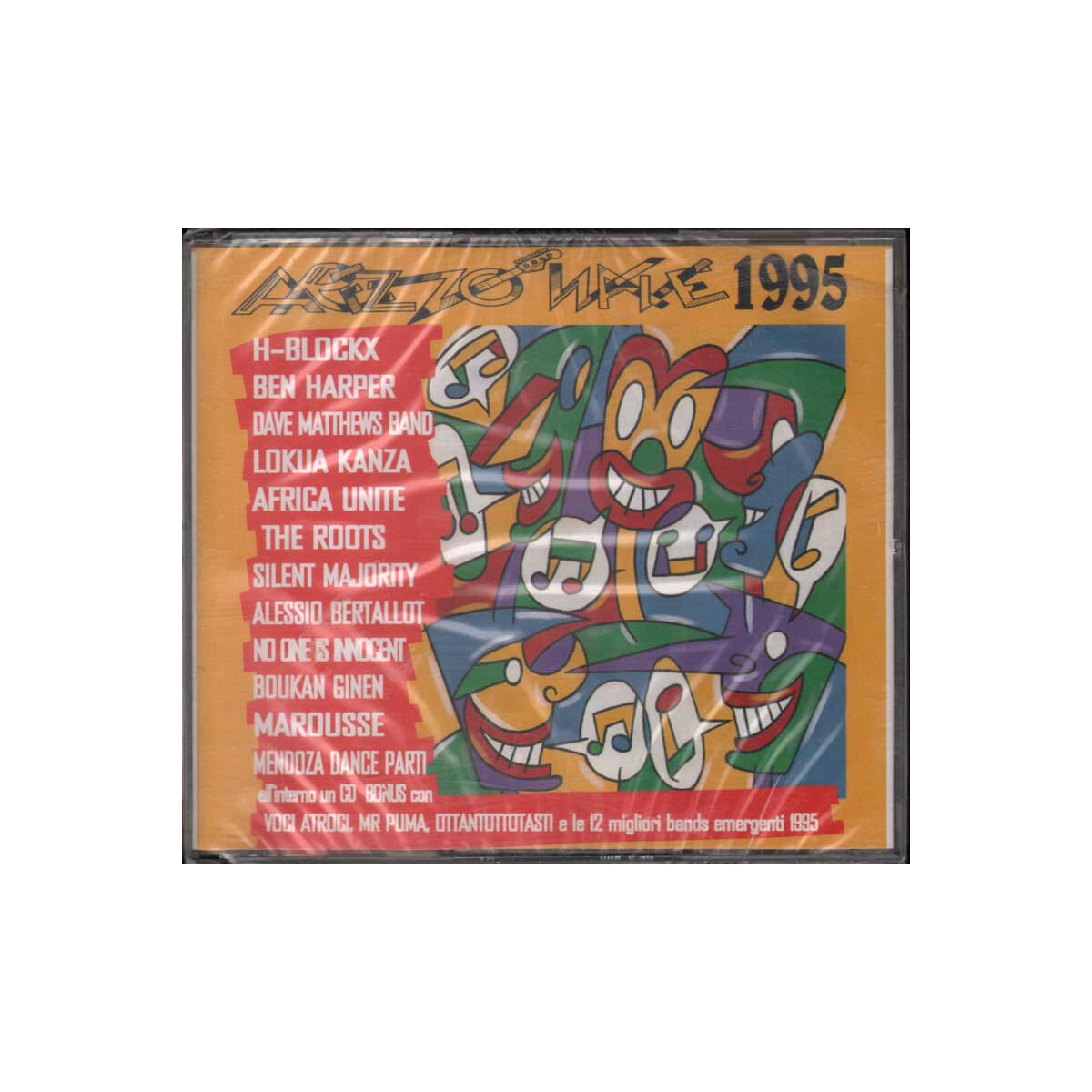 AA.VV. 2 CDs Arezzo Wave 1995 - Compilation / BMG Ricordi Sigillato
