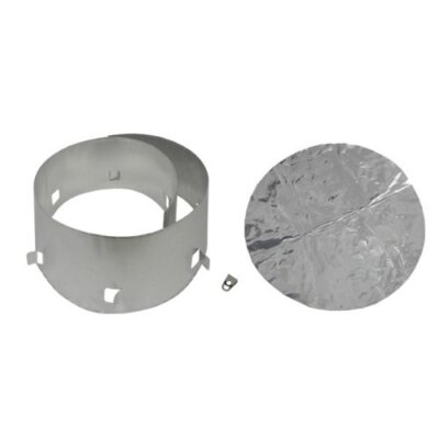 SOTO MUKA Herd Windschutzscheibe & Hitzeschild SOD-454 Alufolie, Edelstahl