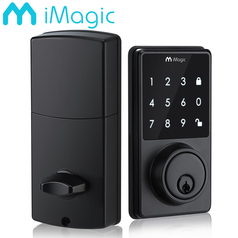 iMagic Touch Screen Deadbolt Keyless Entry Deadbolt Electronic Keypad Door Locks-image