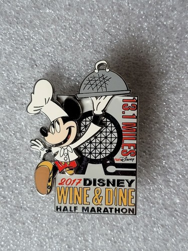 Wdw Wine Dine Half Marathon Weekend 17 Chef Mickey Event Disney Pin Ebay