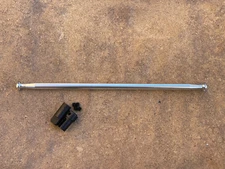 Aluminum Solid  Center Drive Shaft CVD for Traxxas Slash  4x4 VXL Silver