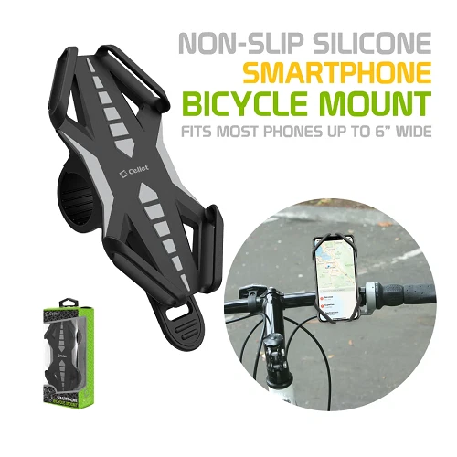 New Universal Motorcycle Bike Bicycle GPS Cell Phone Holder Handlebar Mount - Image 2 of 4