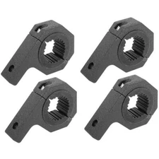 4Pcs 2INCH Bull Bar Roll Cage Tube Mount Bracket Clamps Holder For LED Light Bar