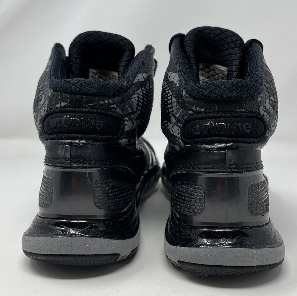 Adidas Adipure Crazyquick Black Athletic Shoes Men's Size Adidas Adipure Crazyquick Black Athletic Shoes Men's Size