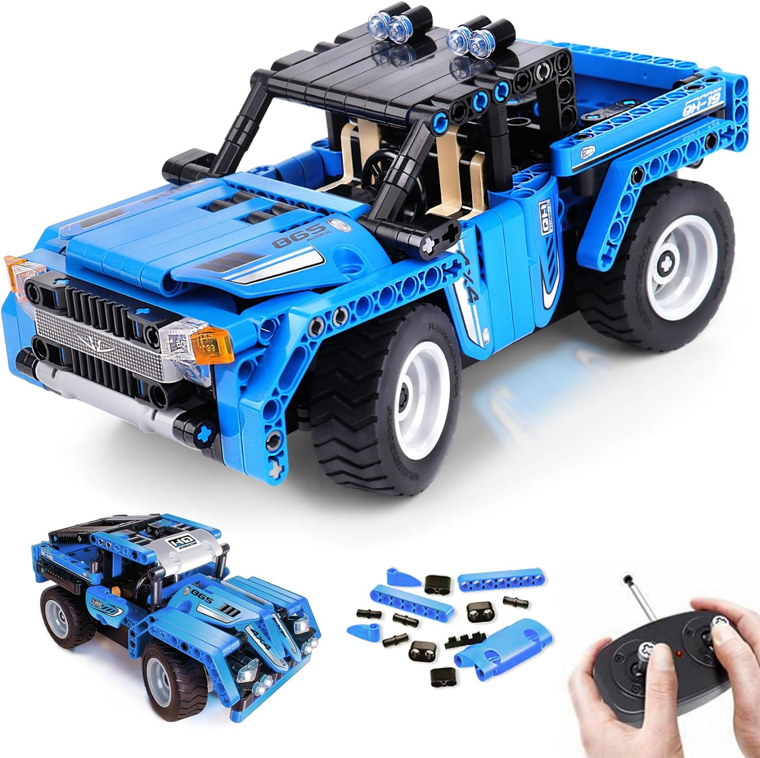 STEM Remote Control Building Kits for Kids Ages 6-12 – Educational Engineering Toys-image