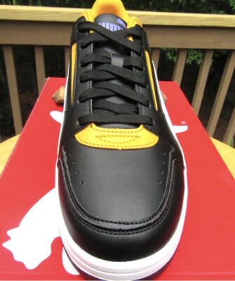 Puma Rebound Joy Low 380747-04 Puma Black, White & Saffron Size 13
