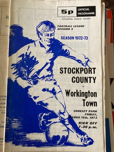 Workington HOME AWAY programmes League & Cup 1960s 1970s 1980s 1990s FREE POST - Picture 86 of 229