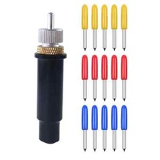 1pc Cricut Latest Plotter Blade Holder Dia 2mm Blade 15pcs 30/45/60Deg