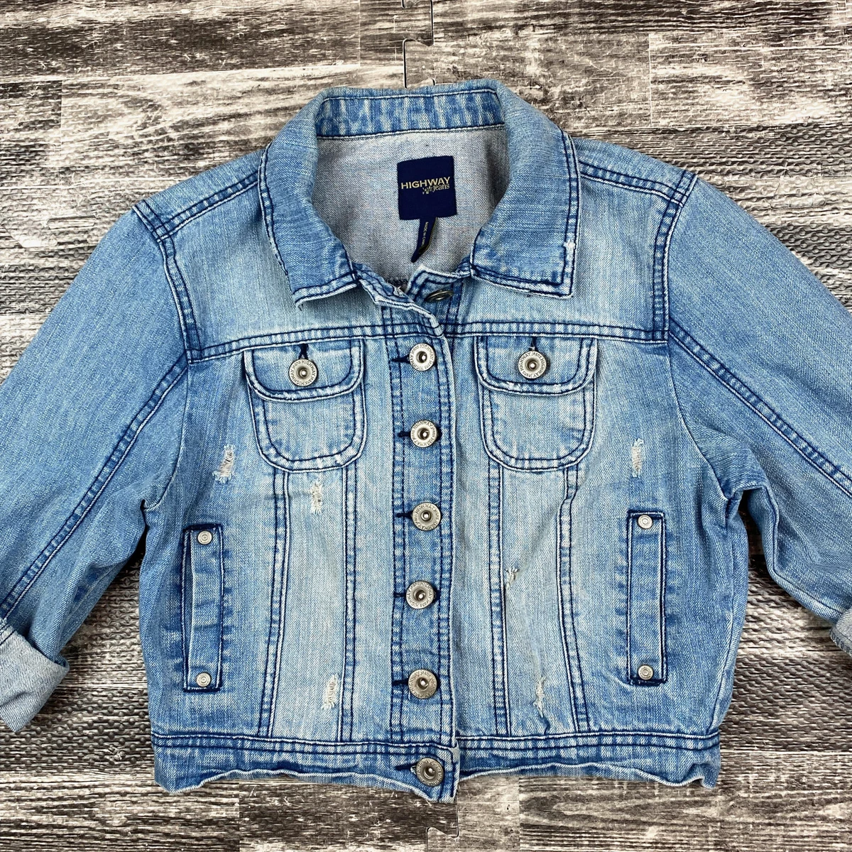 Highway jeans long shop denim jacket