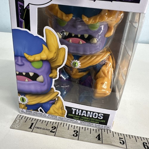 Funko Pop 993 Mech Strike Marvel Thanos (NEW, Box Top ripped off) Bobble-head - Picture 12 of 14