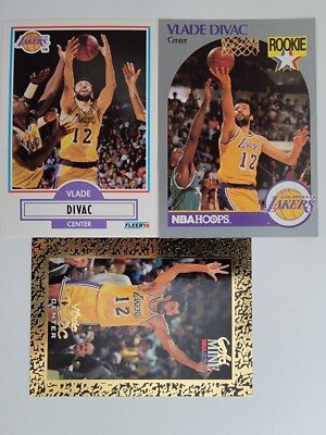 Vlade Divac Los Angeles Lakers (3) Card Set #91 #154 #441 | eBay