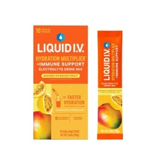 Liquid I.V. Hydration Multiplier + Immune Support Powder Energy Supplements -