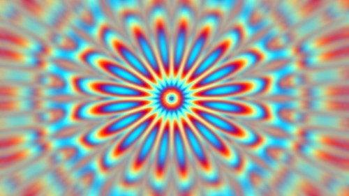 ABSTRACT PSYCHEDELIC ART TRIPPY COLOURFUL HOME WALL PRINT PREMIUM POSTER - Picture 2 of 4