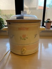 Vintage Rival Crock Pot 3.5 QT Slow Cooker Model 3100. Serial #0710 Made In USA