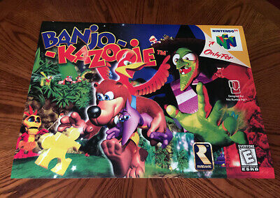 Banjo-Kazooie Xbox 360 Box Art Cover by Henrydamoose