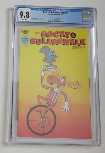 Rocky & Bullwinkle Show #1 Retailer Incentive 2017 CGC 9.8