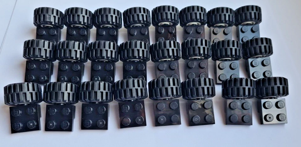 LEGO Reifen Set Räder Achs-Set Auto Fahrzeug 87697 4488 6014b - Auswahl NEU - Bild 2 von 2