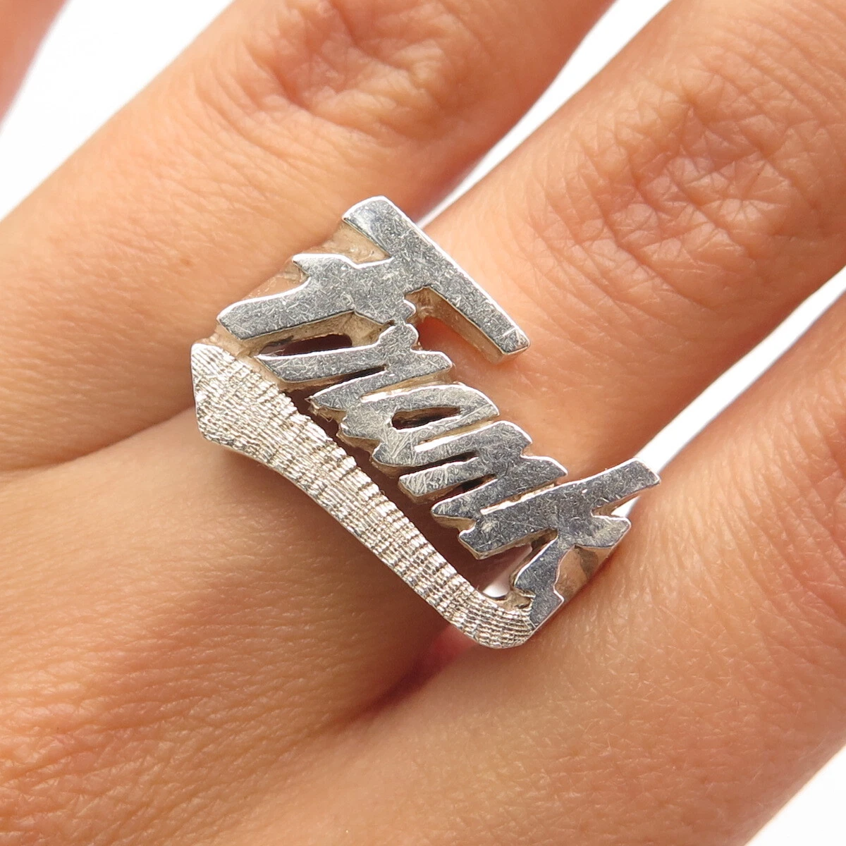 925 sterling silver signet ring deals