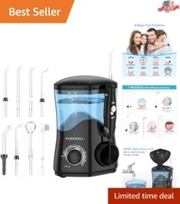 FDA Certified Water Teeth Cleaner - Corded Electric Oral Irrigator for Families