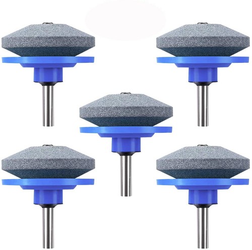 5Pack Universal Lawn Mower Blade Sharpener Grinding Power Drill Garden Tool Set - Picture 2 of 7