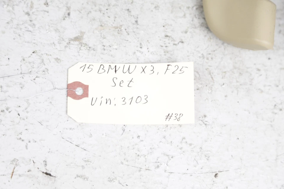 BMW X3 F25 2011-2017 techo techo agarre mango juego de 4 OEM Foto 3 de 4