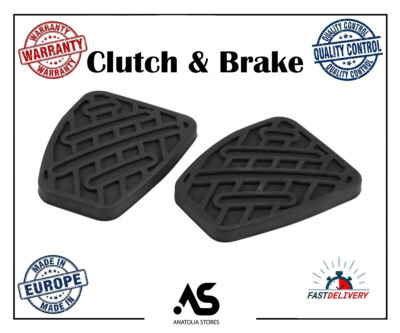 2X Pedal Cover Rubber For Nissan Qashqai Juke X-Trail Renault Koleos 46531JD00A