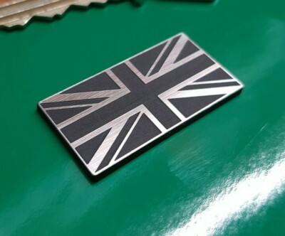 British Flag Car Emblem Sticker - Union Jack Flag Car Emblem - Foto 3