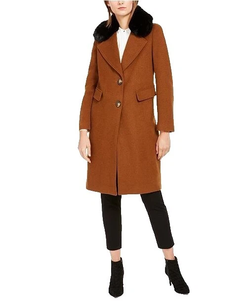 Casacos Casual Marrom Calvin Klein, jaquetas e Coletes para mulheres