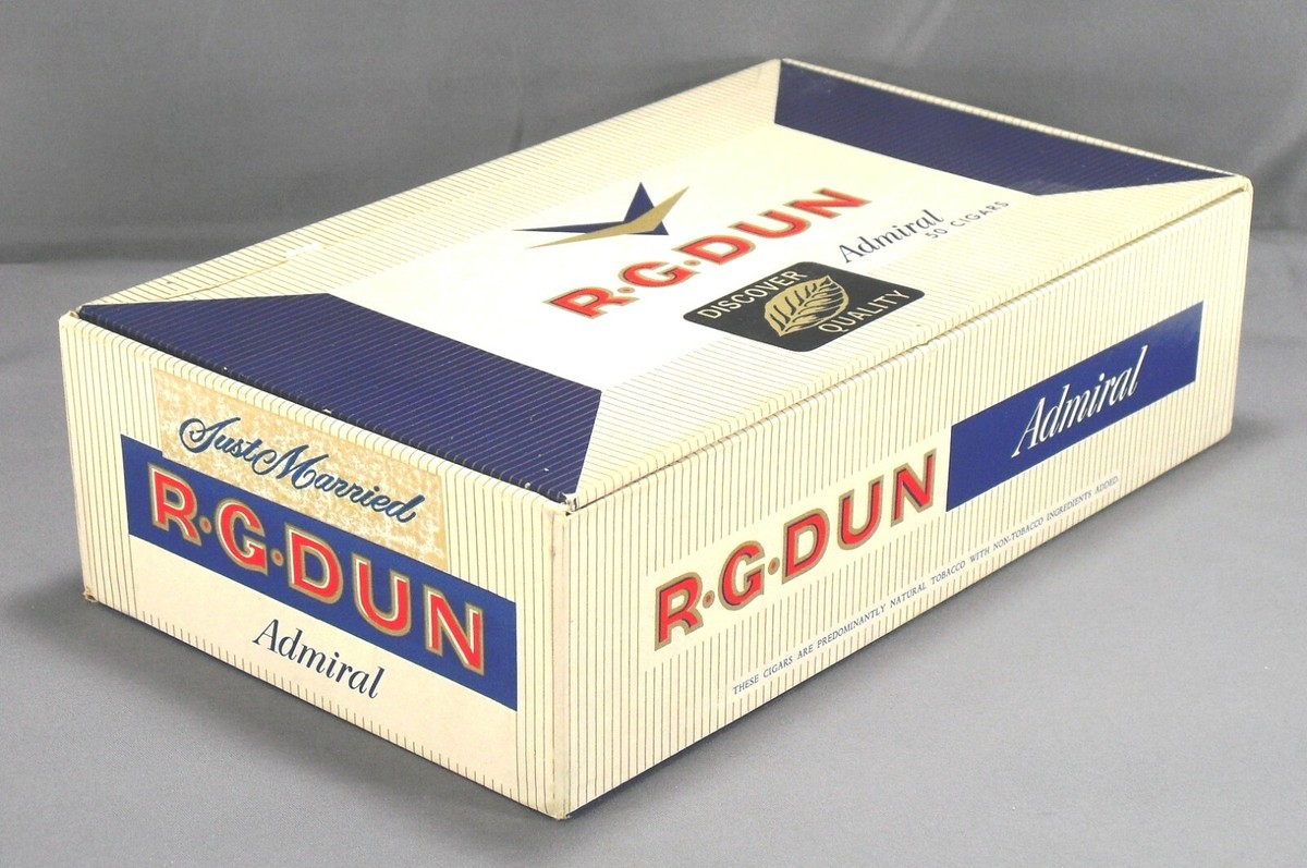 VINTAGE EMPTY R.G. DUN 