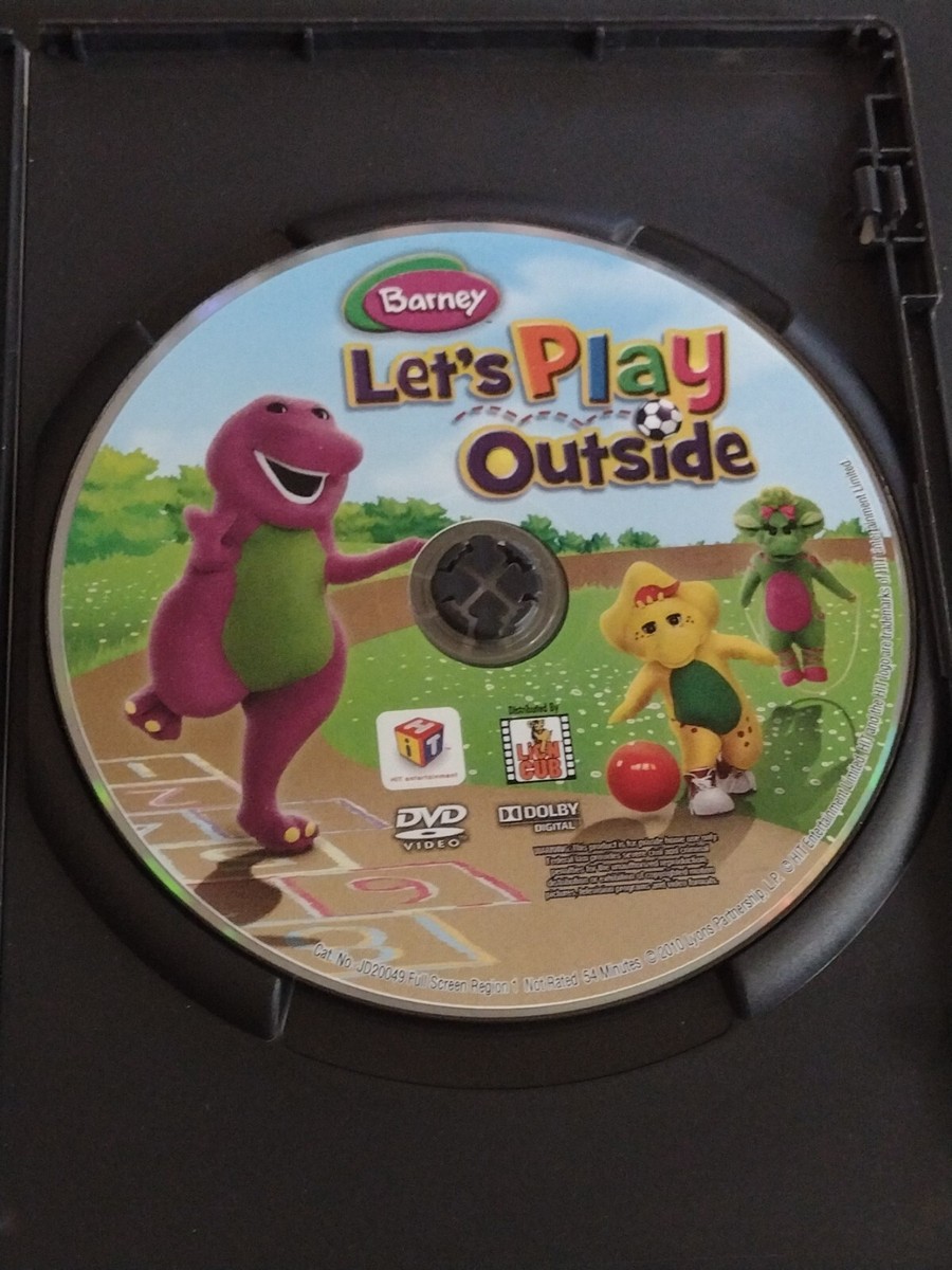 Barney: Lets Play Outside (DVD, 2010, Canadian) for sale