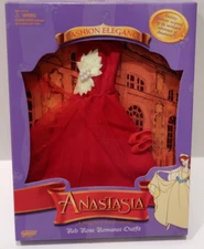 ANASTASIA  Red Rose Romance Outfit  Galoob 20th Century Fox 1997  #23021 NRFB