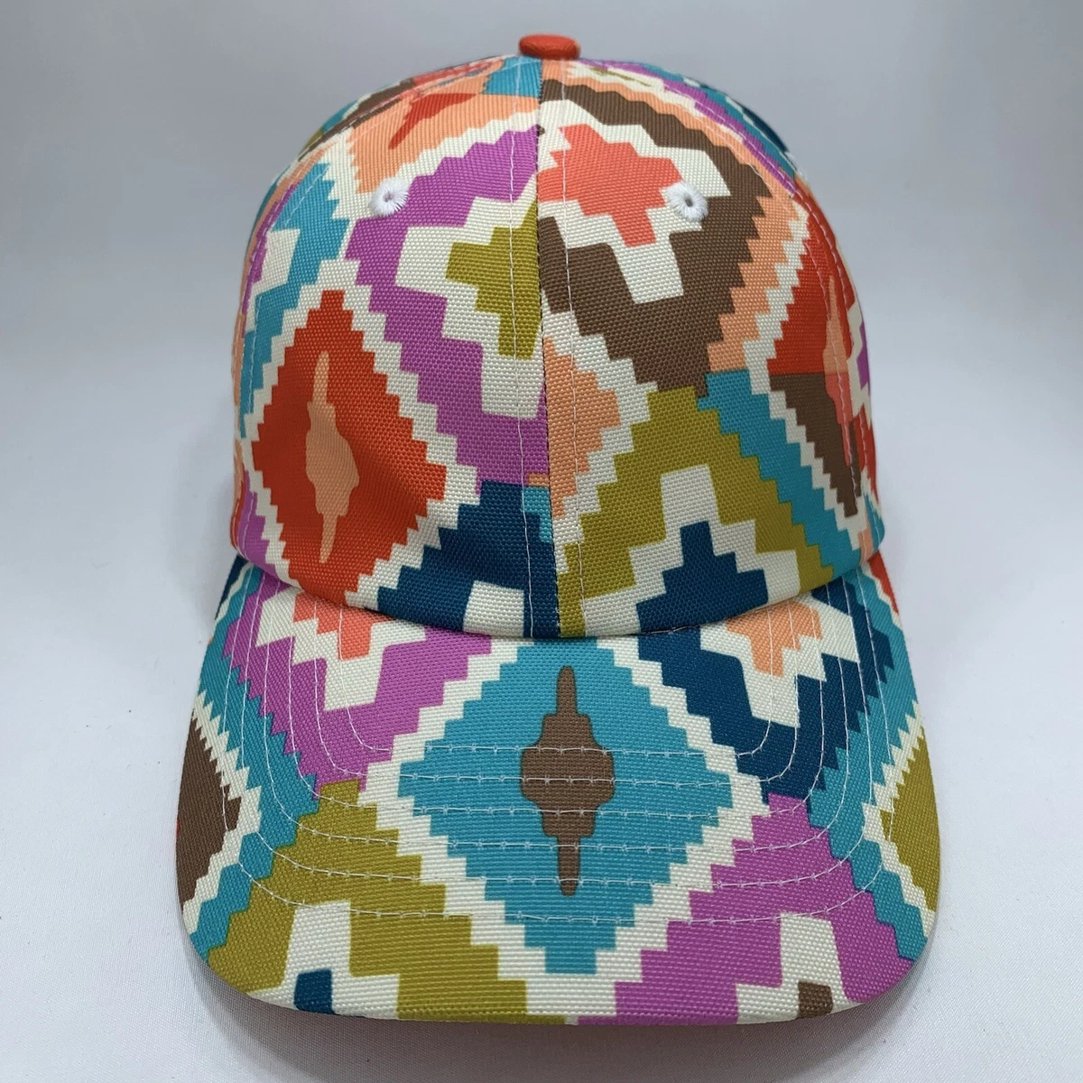 Vera Bradley women’s ball cap tribal print colorful hat EUC Vera Bradley Baseball Caps Hats for Women for sale | eBay main image 2