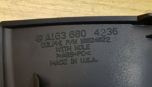 Mercedes ML W163 [02-05] Lenkradumrandung Blende Abdeckung Blende - A1636804236 - Bild 7 von 10