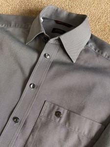 ETON PEWTER BUTTON CUFF SHIRT 15