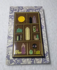 Crystal Shelf Hard Enamel Lapel Pin Simulated Gemstone Taneisa The Opaque Colab