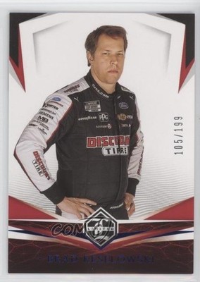 2021 Panini Chronicles Limited Blue 105/199 Brad Keselowski #6 n1u