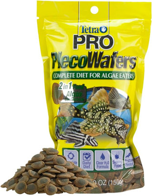 Tetra PRO PlecoWafers 5.29 Ounces, Nutritionally Balanced Vegetarian