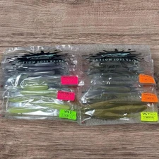 DRT CRAMP SHAD 4.5 & FAT 4.5 VTS 5 & 7 Fish Baits 6 Bags