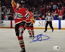 Ryan Donato signed Chicago Blackhawks 8x10 photo autographed #1 JSA