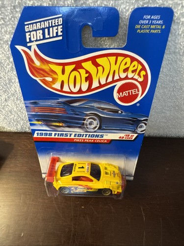 Hot Wheels 1998 First Editions Pikes Peak Celica #15 Of 40 - Picture 7 of 8