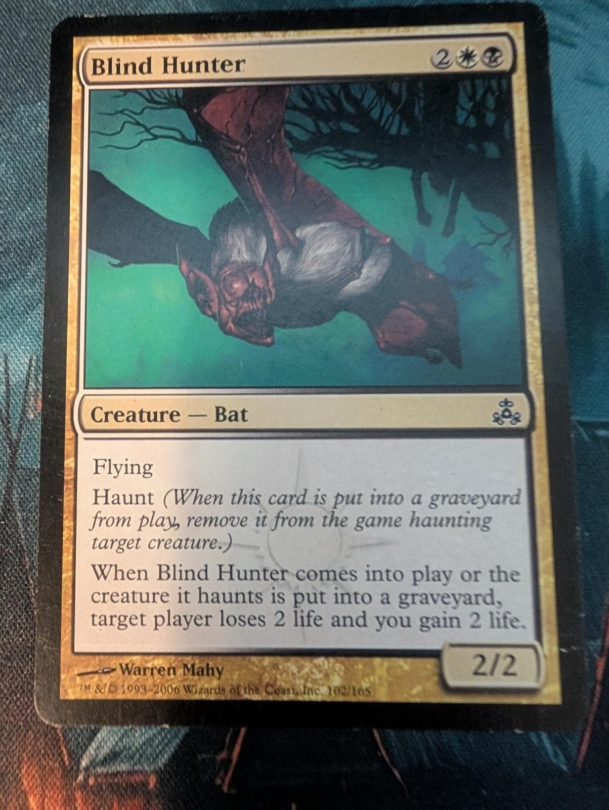 Blind Hunter 102 Common Guildpact Magic: The Gathering Lightly Played