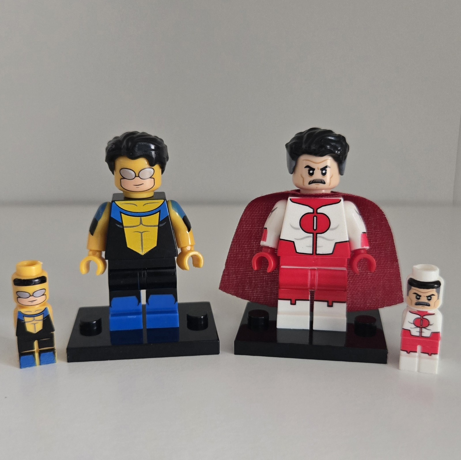 Lego Invincible Omni Man Mark Grayson Custom Printed Minifigure Lot