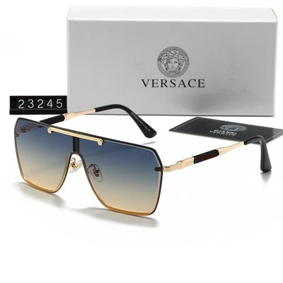 Versace Square Sunglasses Men's Women’s Glasses Outdoor Riding With Box