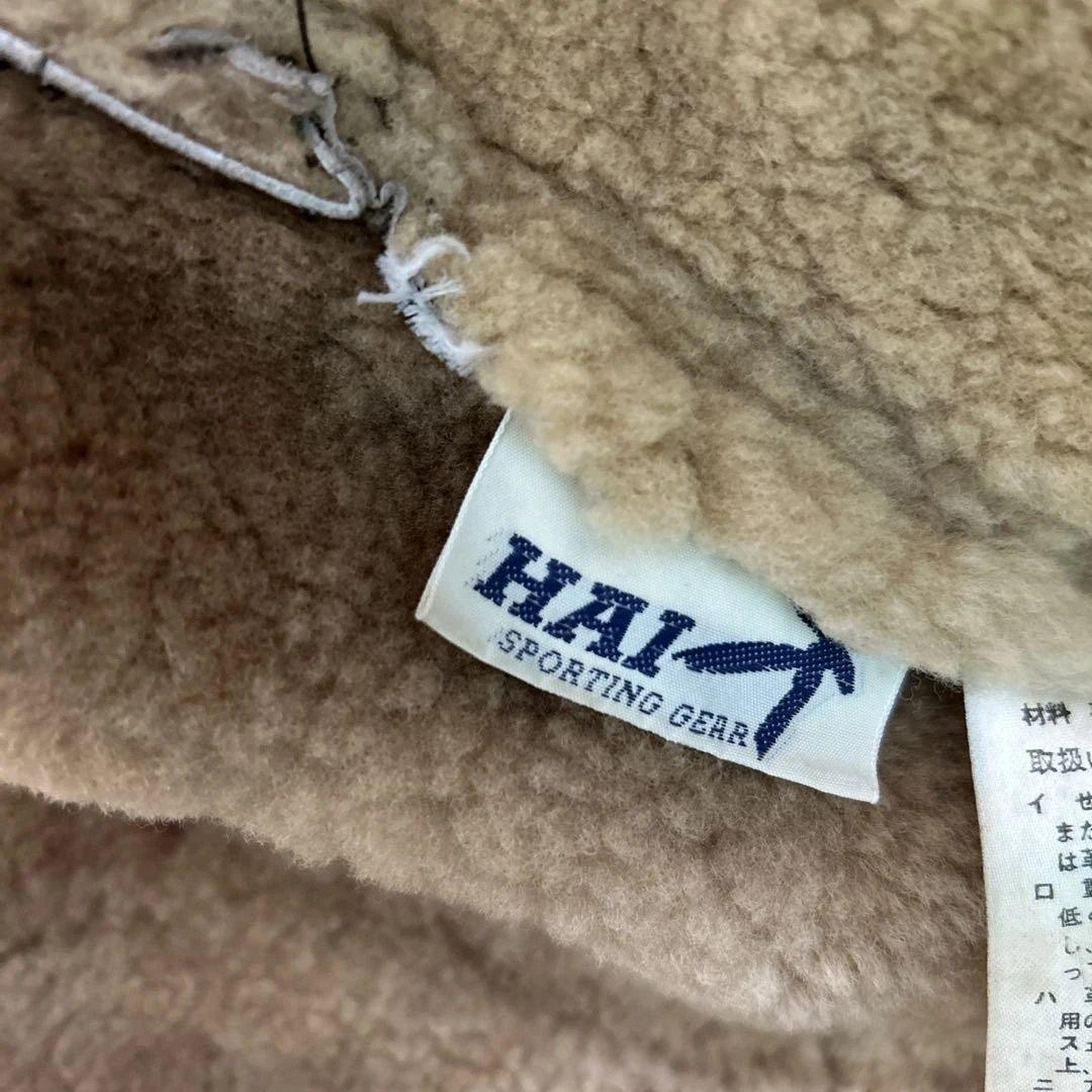 USED HAI SPORTING GEAR LEATHER PATCHWORK JACKET G… - image 13