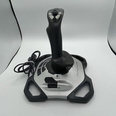 (Tested Every Button) Logitech Extreme 3D Pro Flight Simulator Joystick For PC