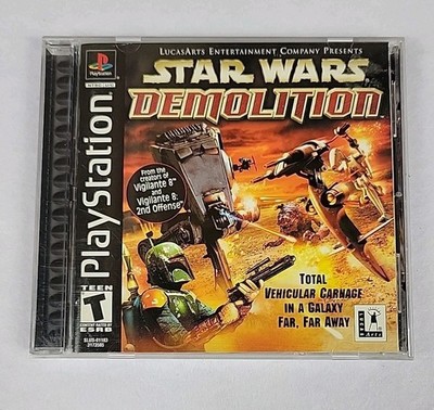 2000 Star Wars Demolition PS1, Complete Tested Sony PlayStation 1