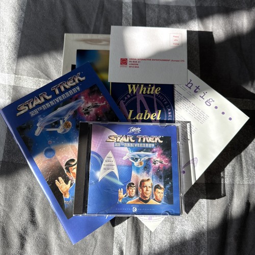 Star Trek: 25th Anniversary - Big Box Boxed - RARE - White Label - IBM PC CD-ROM - Picture 2 of 7