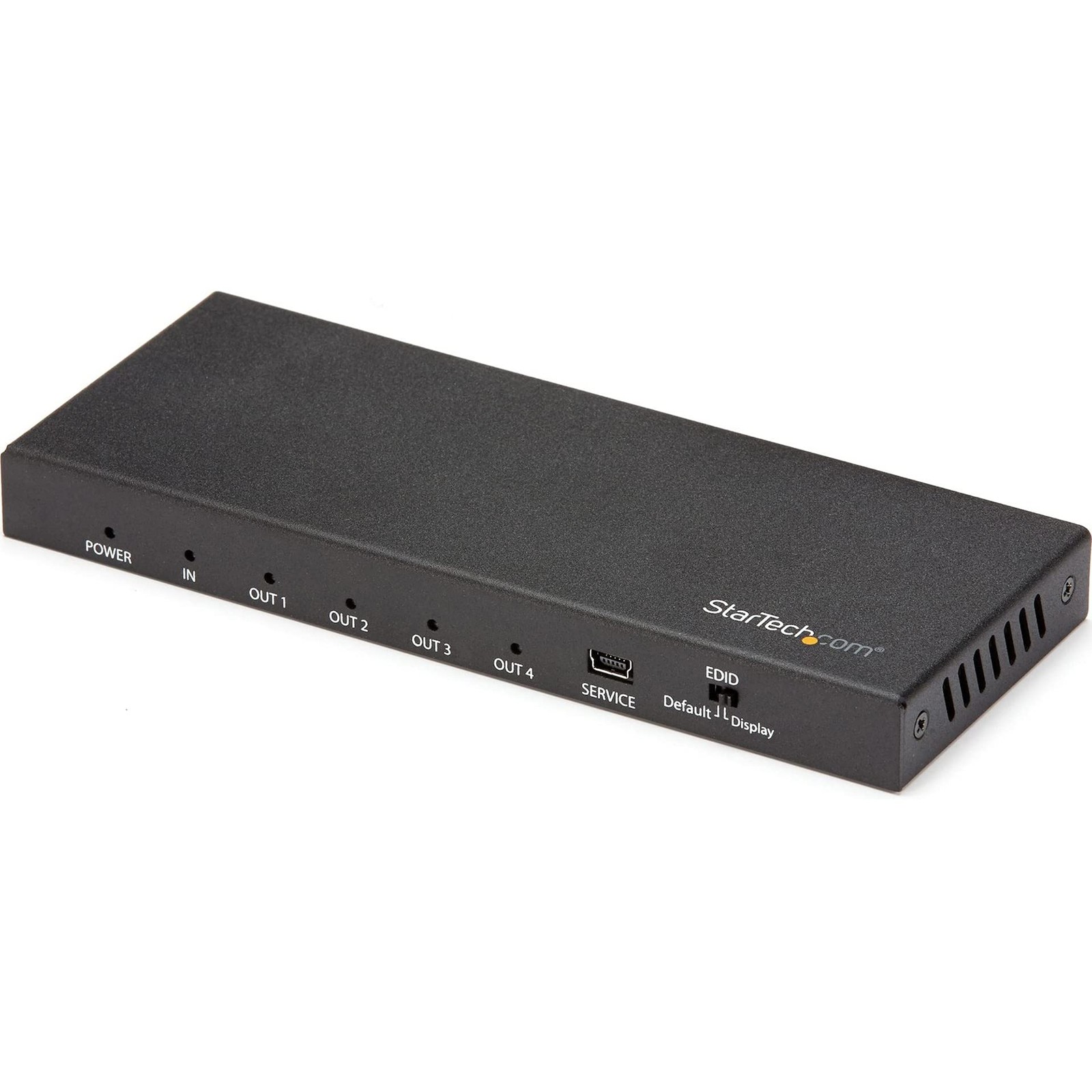 StarTech ST124HD202 4-Port HDMI Splitter 4K 60Hz HDMI 2.0b HDR 7.1 Audio 18Gbps