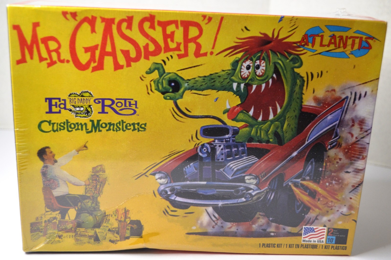Atlantis Models 1301 1 25 Ed Roth Mr. Gasser Big Daddy Plastic Model ...