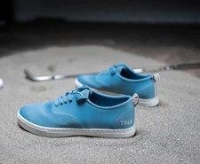 NEW TRUE Linkswear Men's Eco Knit Golf Shoes Tropic Blue Size 13M